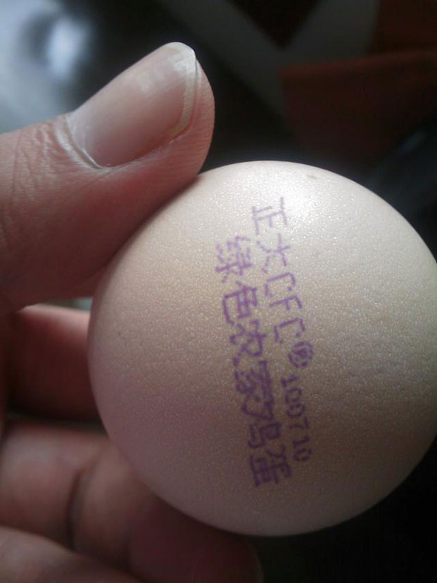 生产商必需相识小字符鸡蛋喷码机在使用中泛起散点的因素是什么？